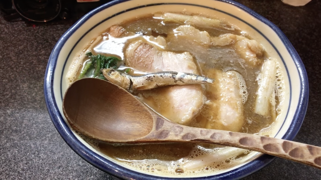 烈志笑魚油 麺香房 三くの煮干しラーメン