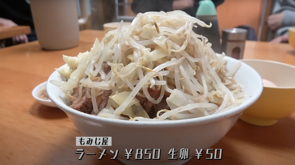 もみじ屋のラーメン