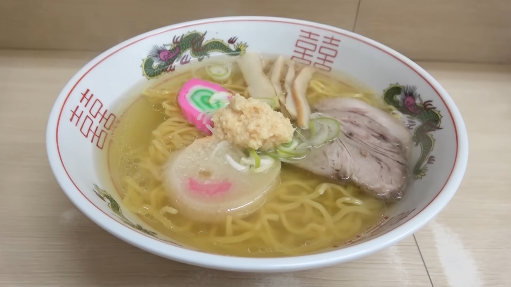 「ラーメン信月」の生姜らーめん塩