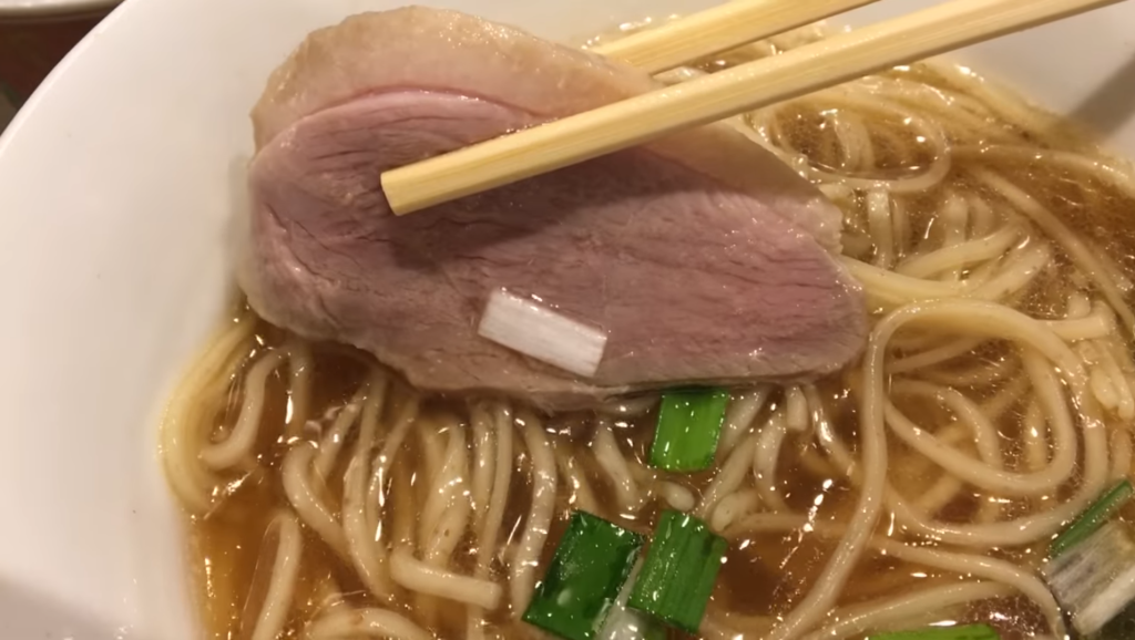 「鴨to葱」さんの鴨らぁ麺の鴨チャーシュー